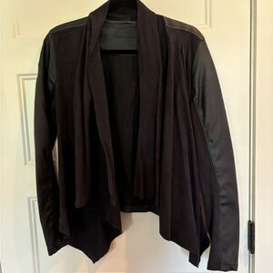 BLANKNYC Suede and Faux Leather Jacket - Size S